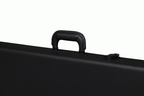 Gibson Thunderbird electric guitar hardshell case with padded interior and sturdy exterior for guitar protection.