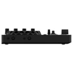 AlphaTheta DDJ-FLX2 compact 2-channel DJ controller with jog wheels, mixer knobs, and performance pads for DJing.