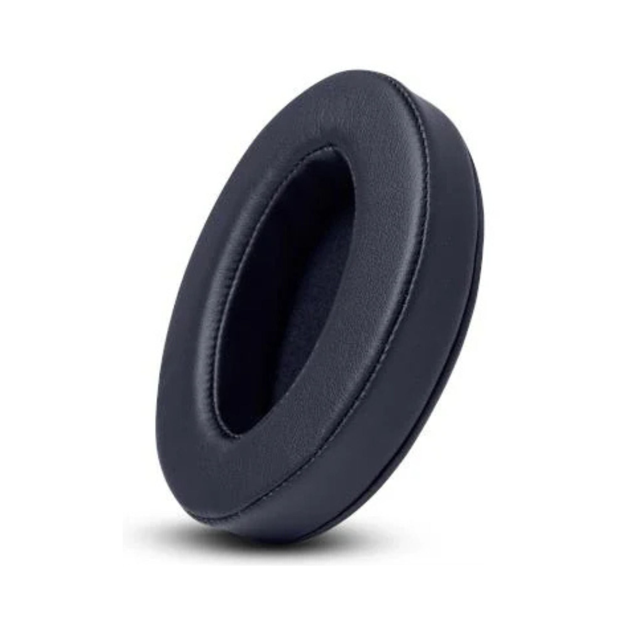 Black Audio-Technica ATH-M50X headphone ear pad replacement for comfortable, snug fit on over-ear headphones.