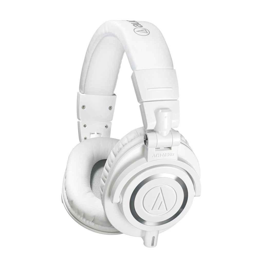Audio-Technica ATH-M50x Studio Monitor Headphones White (ATHM50XWH)