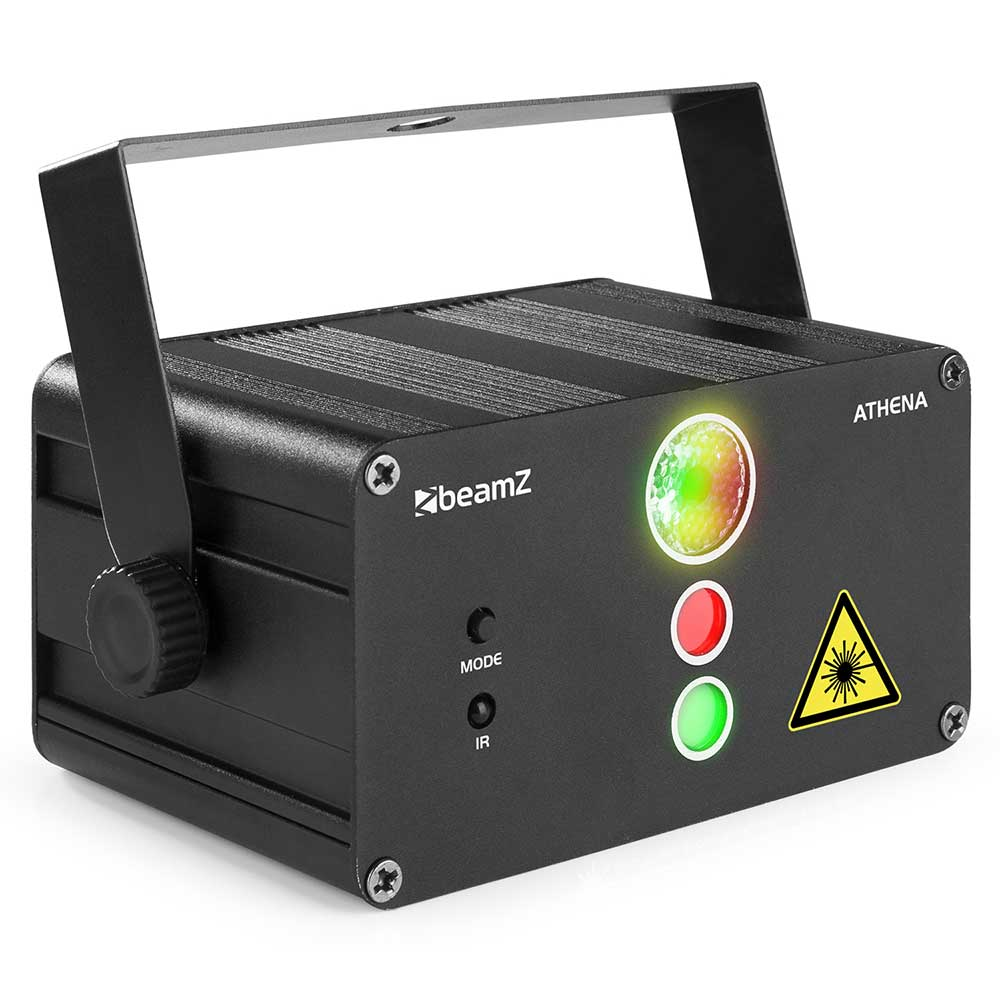 BeamZ Athena RG Gobo Laser System with Battery
