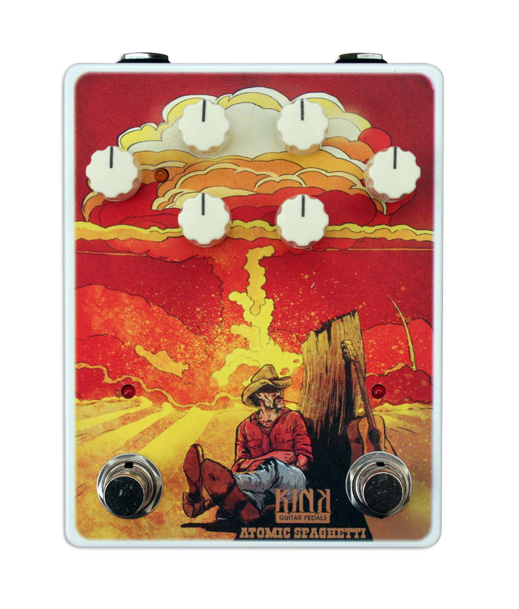 Kink Atomic Spaghetti Overdrive and Tremolo Pedal