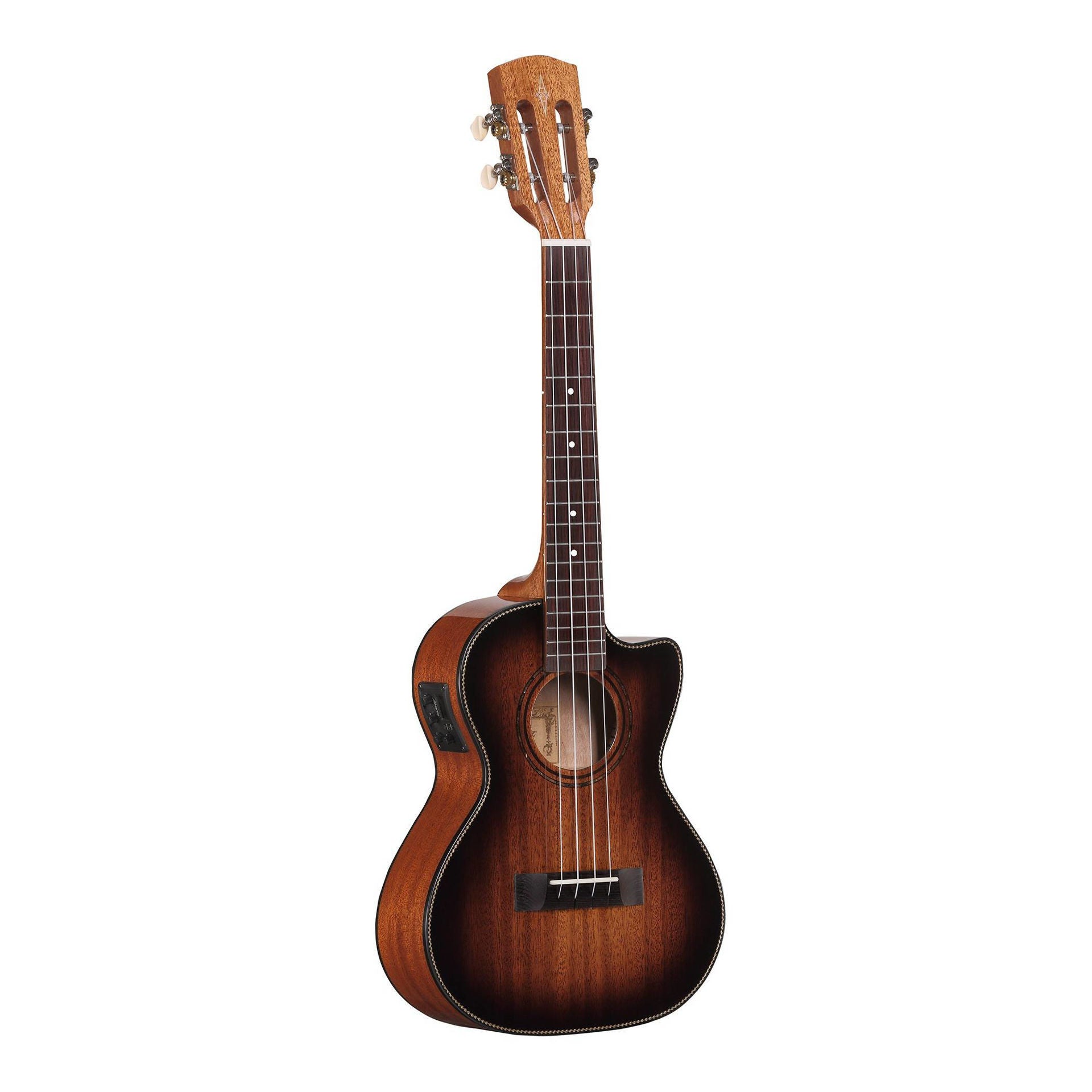Alvarez AU66TCE Tenor Ukulele in Shadow Burst