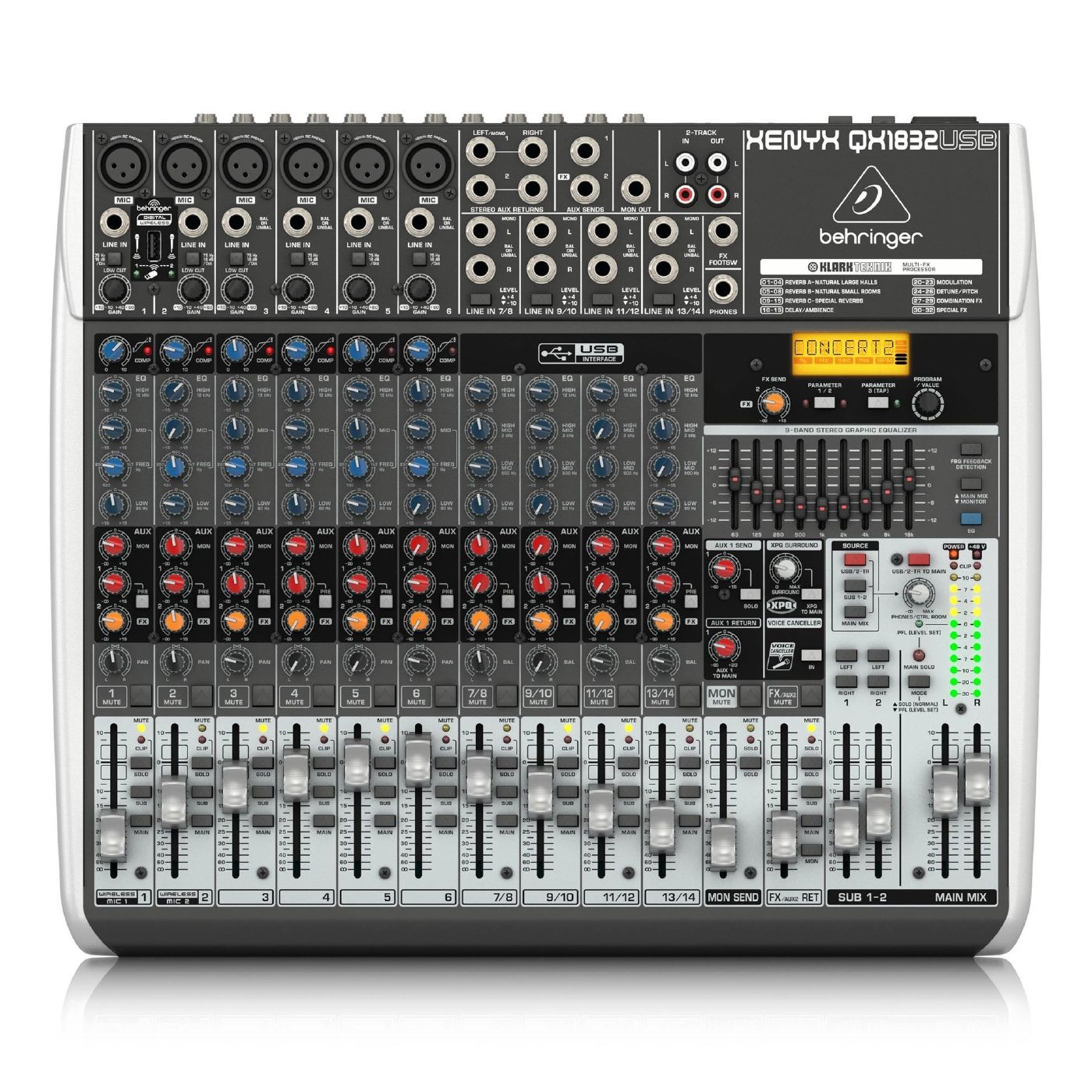 Behringer Xenyx QX1832USB Mixer
