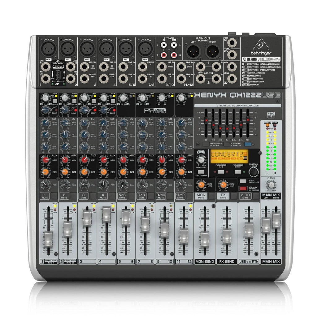 Behringer Xenyx QX1222USB Mixer