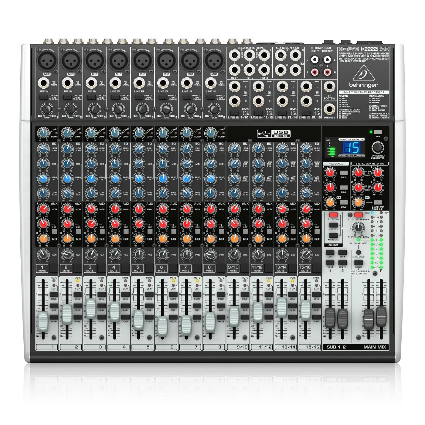 Behringer Xenyx X2222USB Mixer