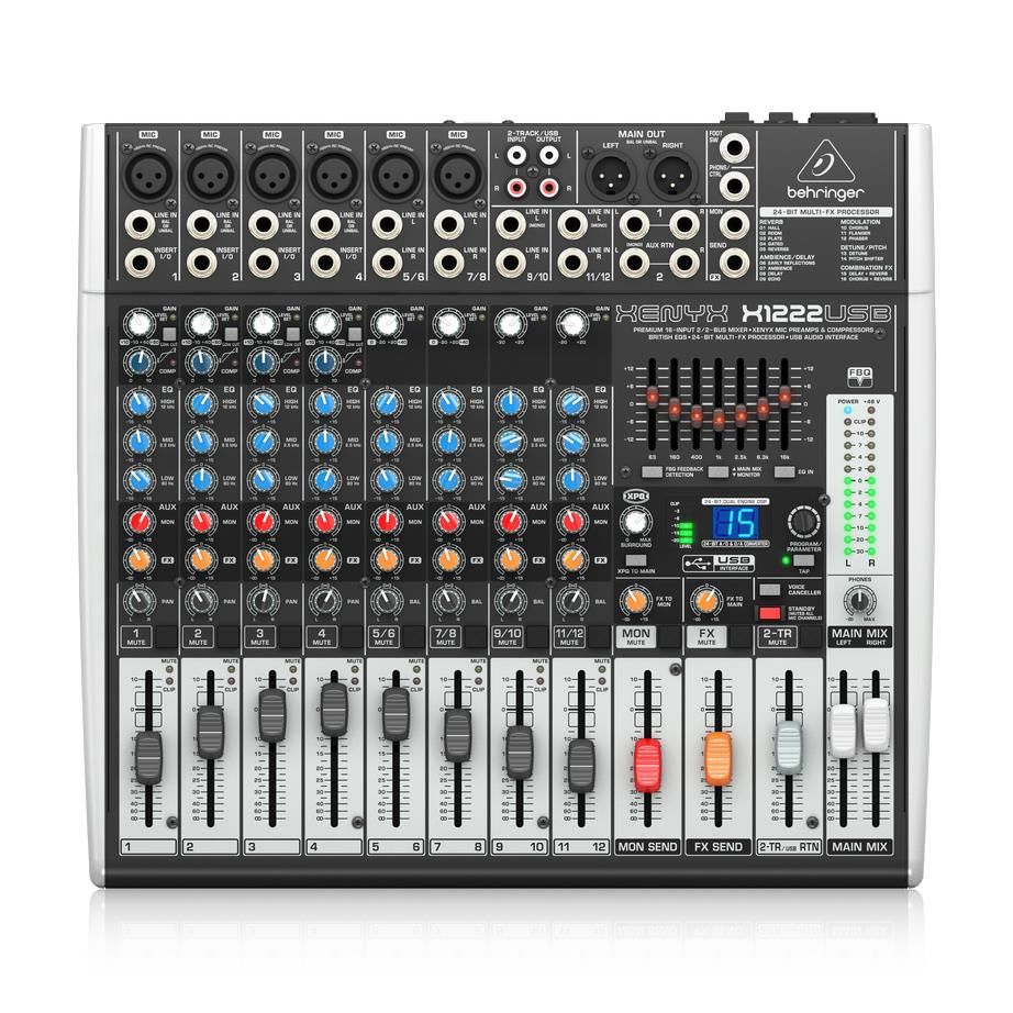 Behringer Xenyx X1222USB Mixer