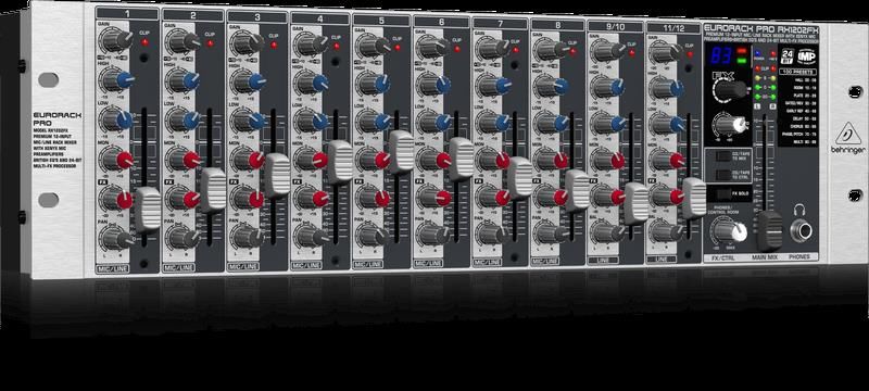 Behringer Eurorack RX1202FX Rackmount Mixer