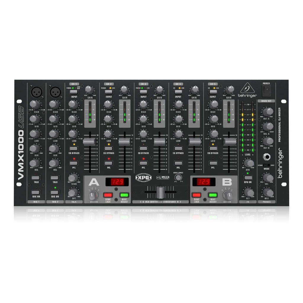 Behringer VMX1000USB Pro DJ Mixer