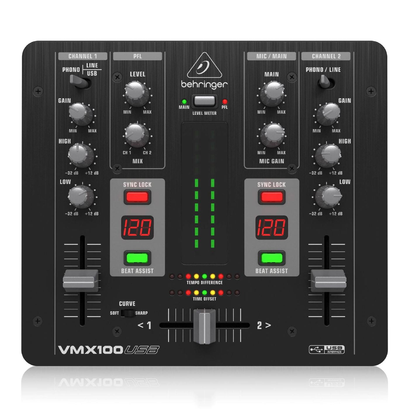 Behringer VMX100USB Pro DJ Mixer