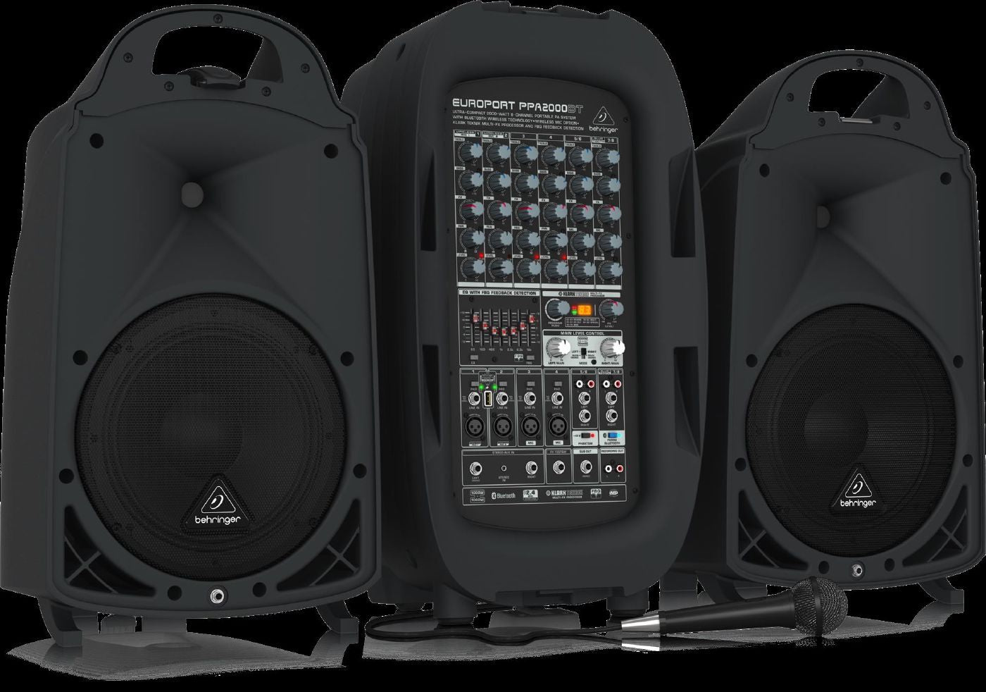 Behringer Europort PPA2000BT Compact PA