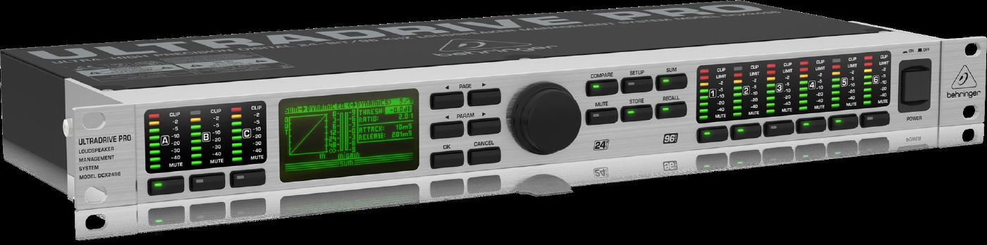 Behringer Ultradrive Pro DCX2496 Processor