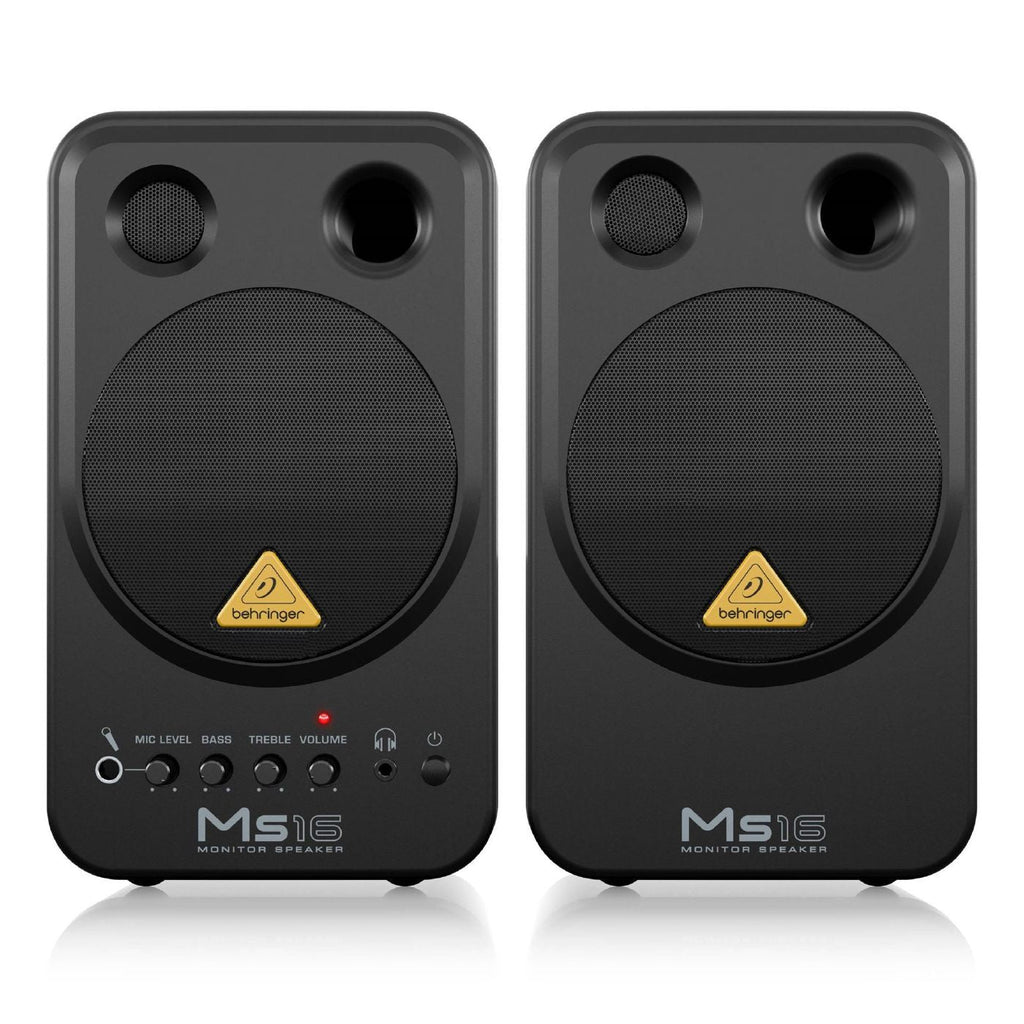 Behringer MS16 4 inch Multimedia Speakers - Pair