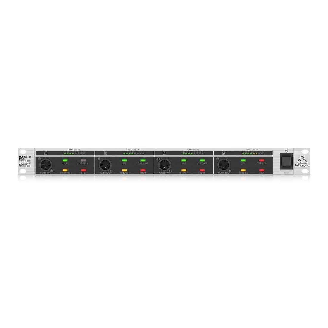 Behringer Ultra-DI DI4000 4-Channel Active DI-Box Rackmount