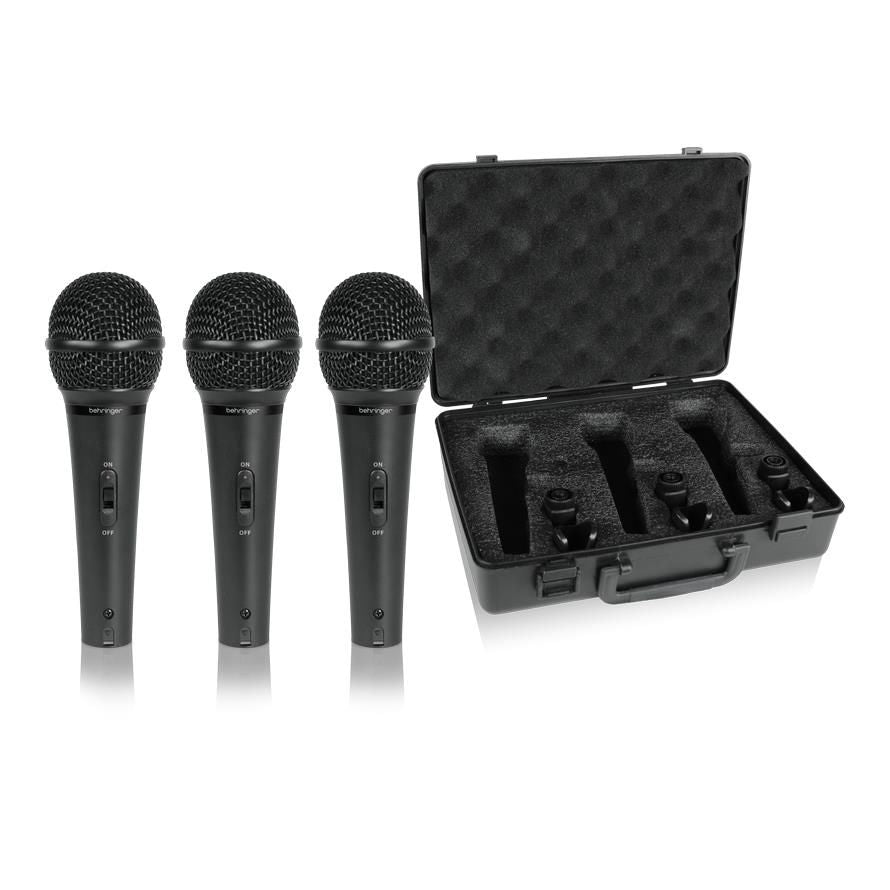 Behringer XM1800S Microphone 3 Pack