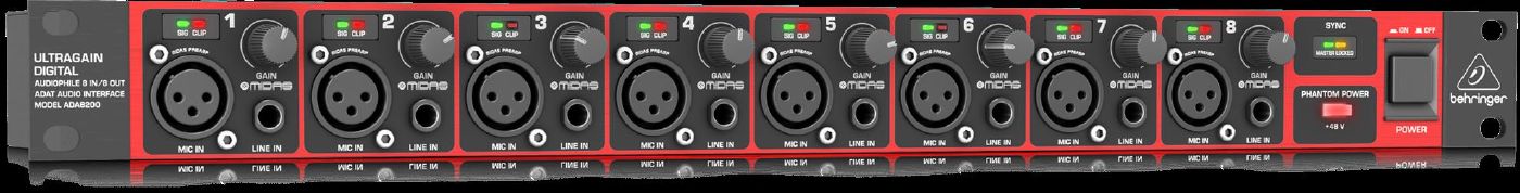 Behringer Ultragain Digital ADA8200