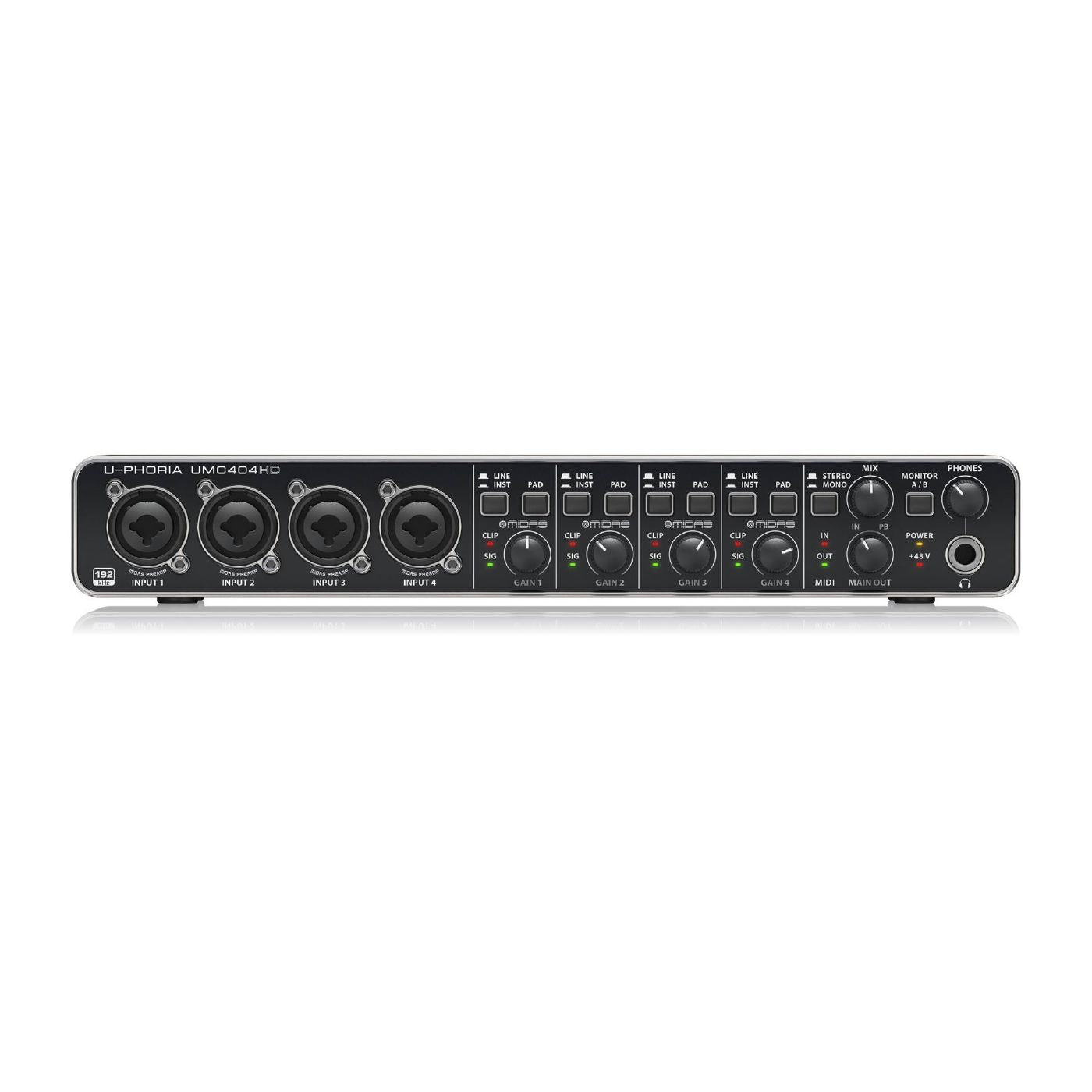Behringer U-Phoria UMC404HD Interface