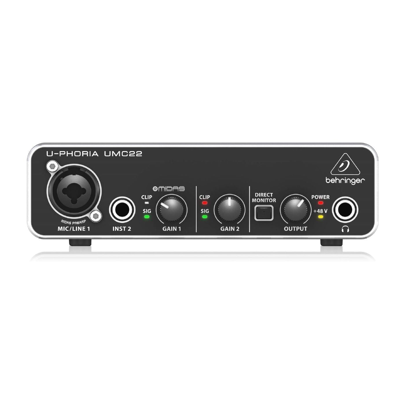 Behringer U-Phoria UMC22 2x2 USB Audio Interface