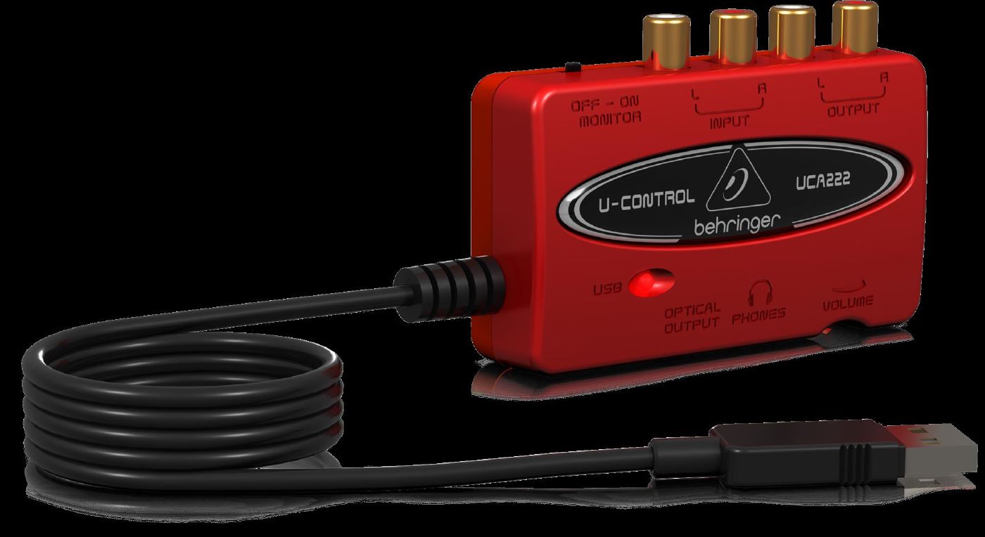 Behringer U-Control UCA222 USB Audio Interface