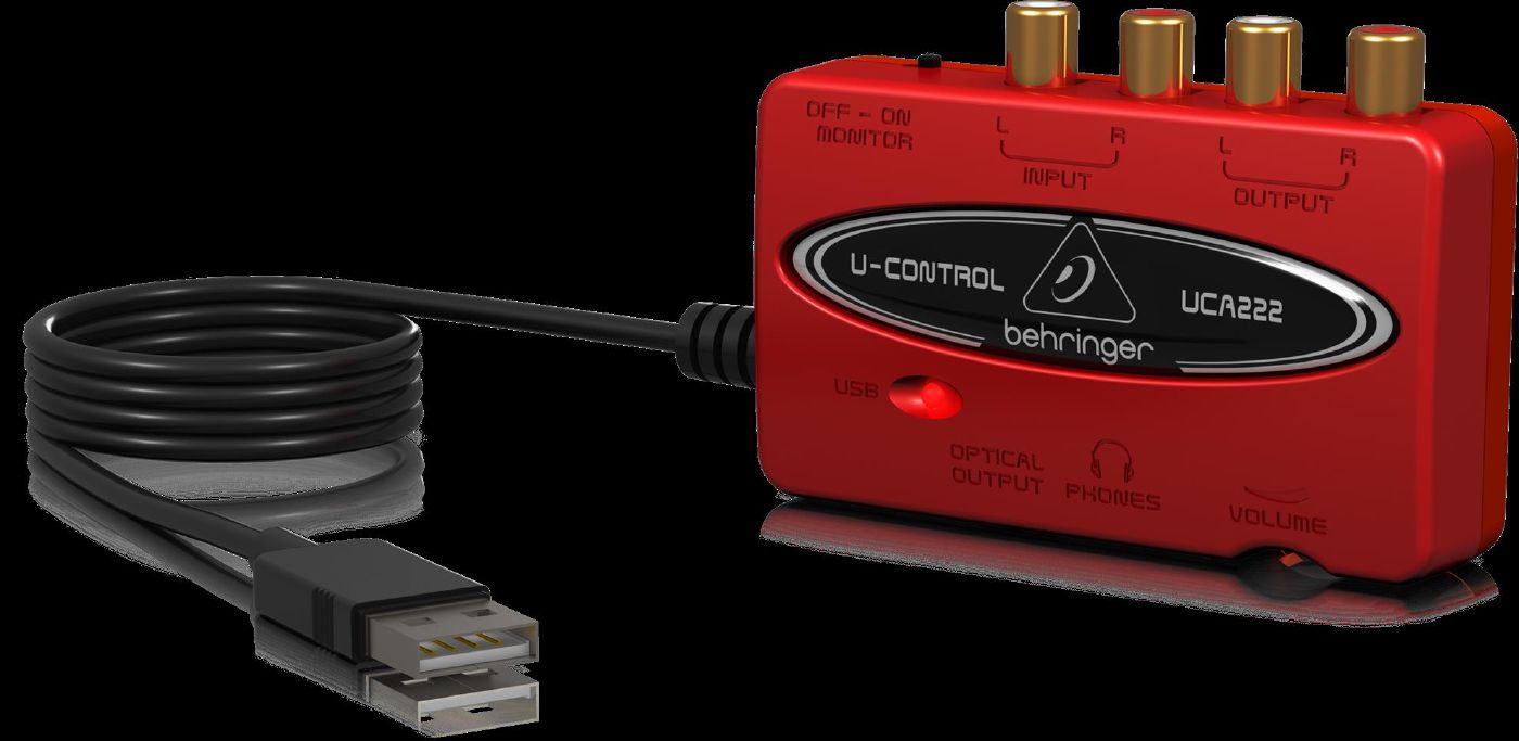 Behringer U-Control UCA222 USB Audio Interface