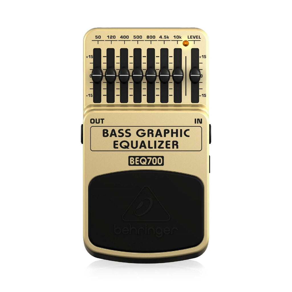 Behringer BEQ700 Bass Graphic Equalizer Effects Pedal