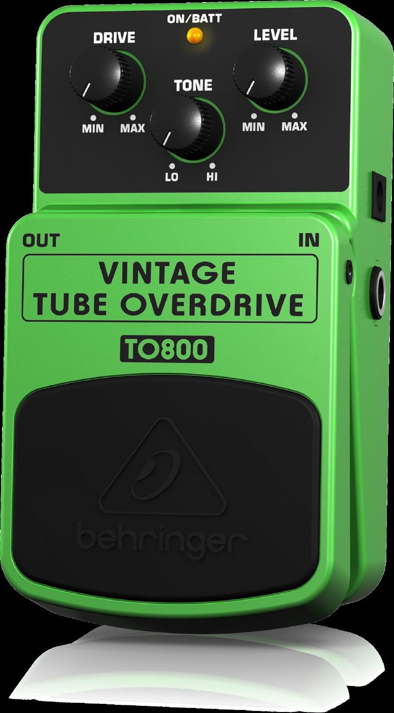 Behringer TO800 Vintage Tube Overdrive Effects Pedal