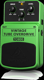 Behringer TO800 Vintage Tube Overdrive Effects Pedal