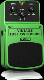 Behringer TO800 Vintage Tube Overdrive Effects Pedal