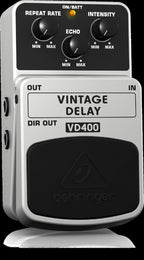 Behringer VD400 Vintage Analog Delay Guitar Effect Pedal