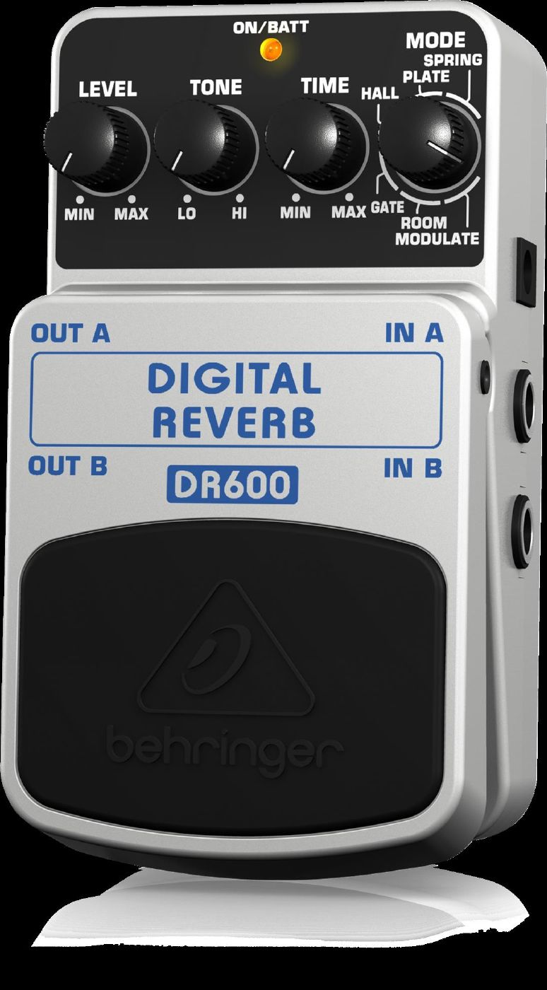 Behringer DR600 Digital Reverb Effects Pedal