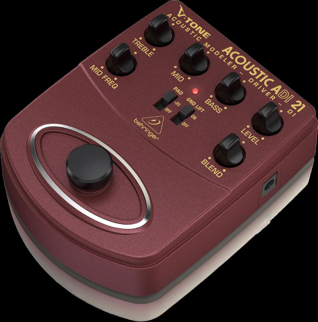 Behringer ADI21 Vtone Acoustic Driver Di Effects Pedal