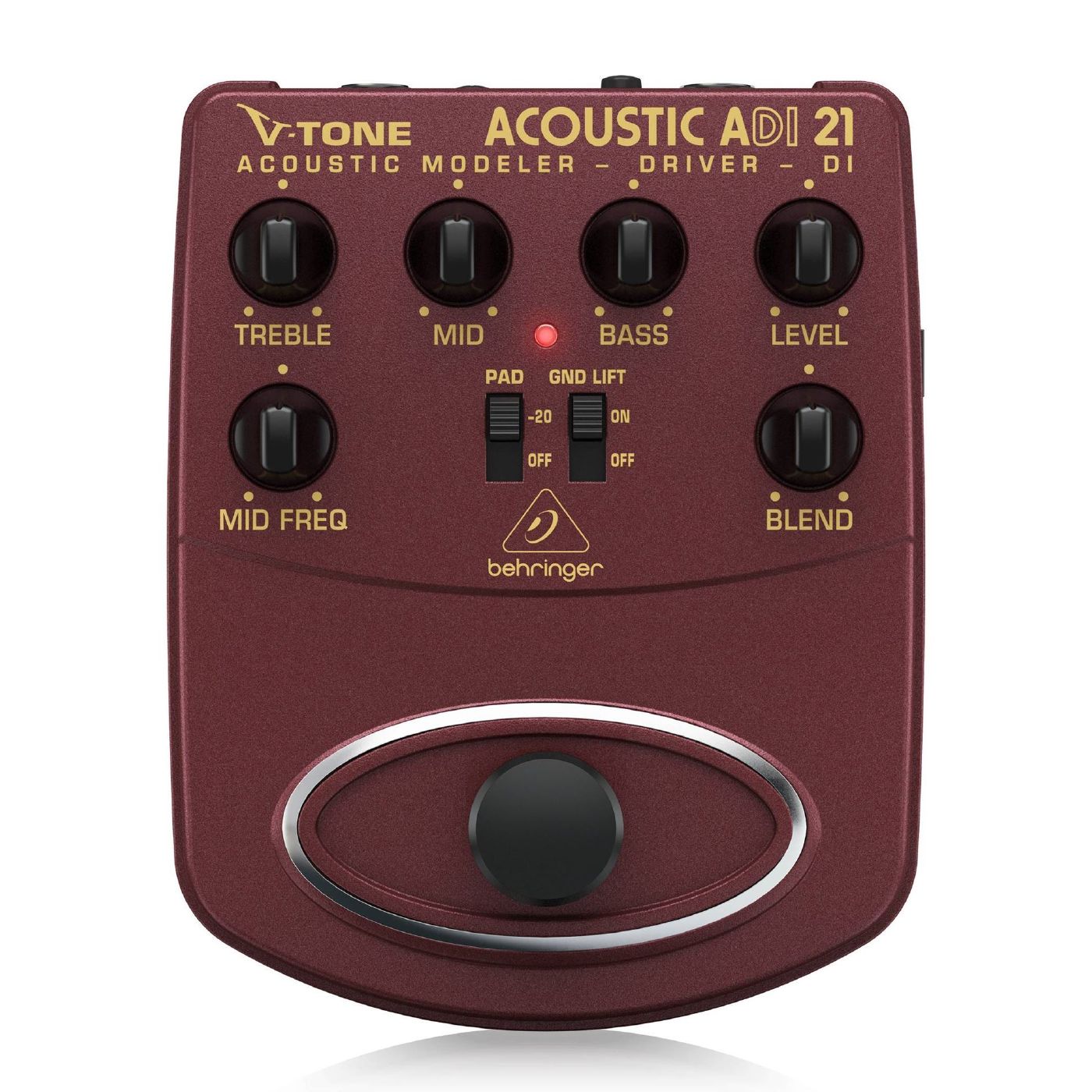 Behringer ADI21 Vtone Acoustic Driver Di Effects Pedal