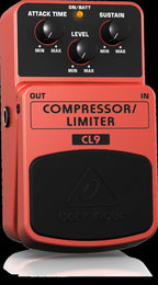 Behringer CL9 Compressor/Limiter Guitar Effects Pedal