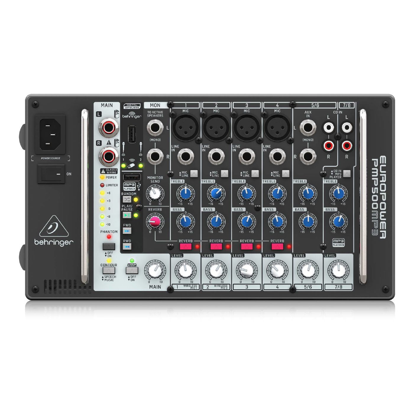 Behringer Europower PMP500MP3 Powered Mixer