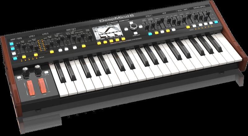 Behringer Deepmind 6 Polyphonic Analog Synthesizer (37 Key)