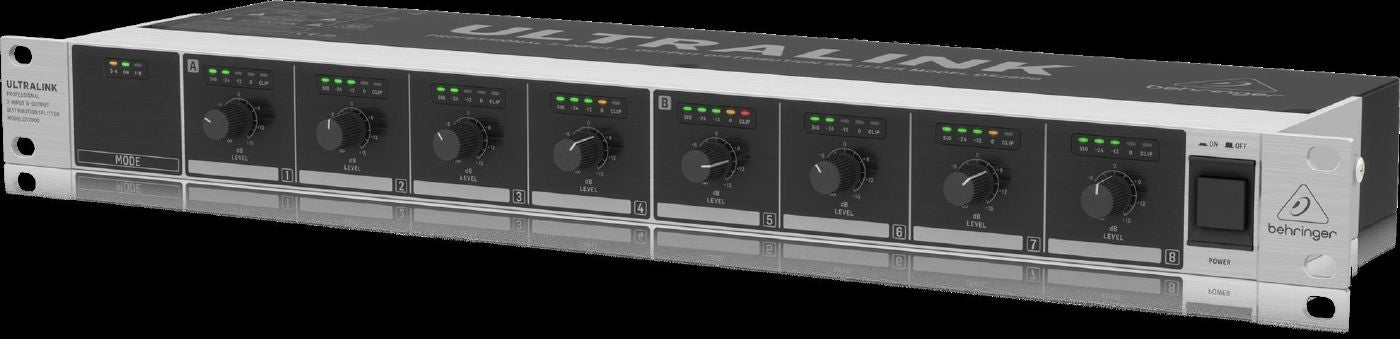 Behringer DS2800 2 In 8 Out Distribution Splitter