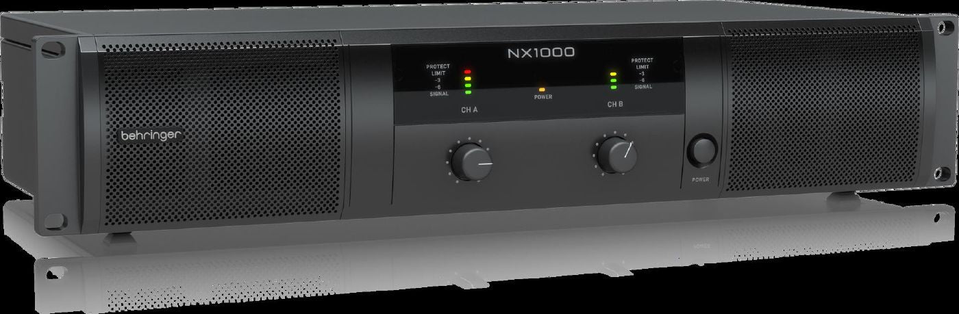 Behringer NX1000 Power Amplifier with Smartsense