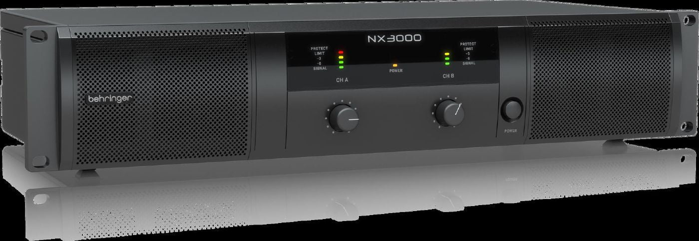 Behringer NX3000 Power Amplifier with Smartsense