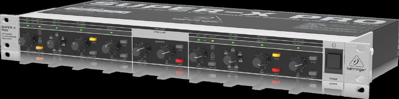 Behringer Super-X Pro CX2310 V2 Crossover Rackmount