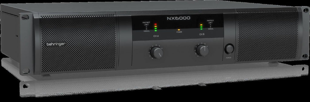 Behringer NX6000 Power Amplifier with Smartsense