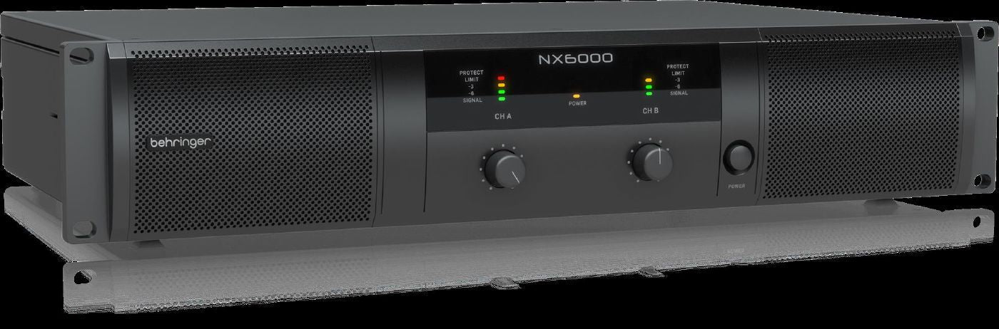 Behringer NX6000 Power Amplifier with Smartsense