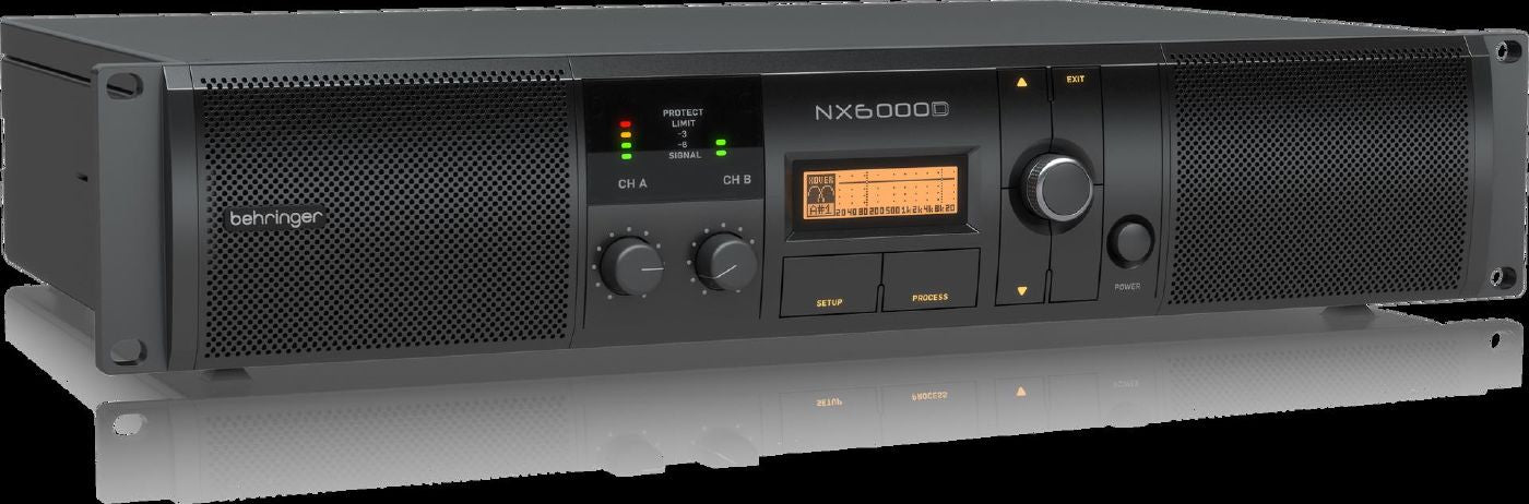 Behringer NX6000D Power Amplifier with Smartsense