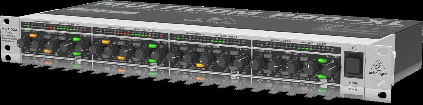 Behringer MULTICOM PRO-XL MDX4600 4-Channel Expander/Gate/Compressor V2