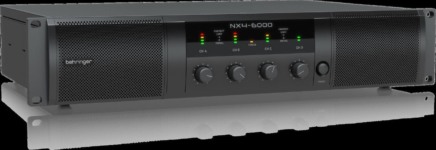 Behringer NX4-6000 Power Amplifier with Smartsense