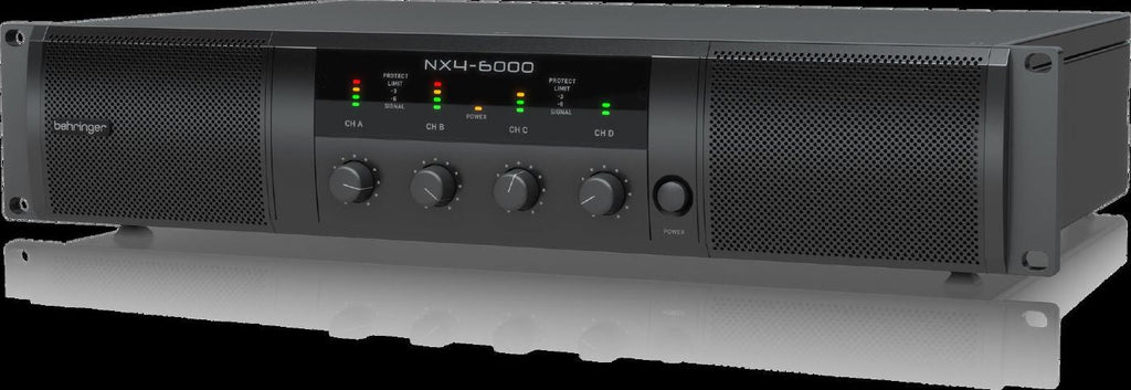 Behringer NX4-6000 Power Amplifier with Smartsense