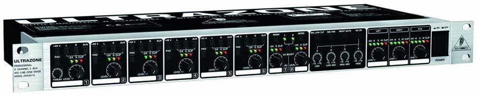Behringer ZMX8210 V2 8 Channel Zone Mixer