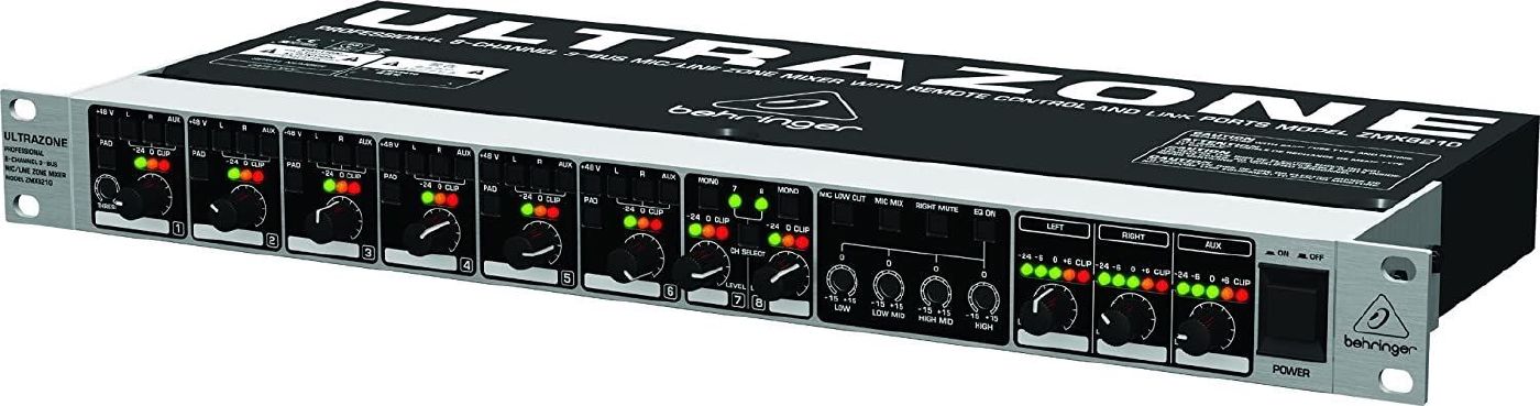 Behringer ZMX8210 V2 8 Channel Zone Mixer