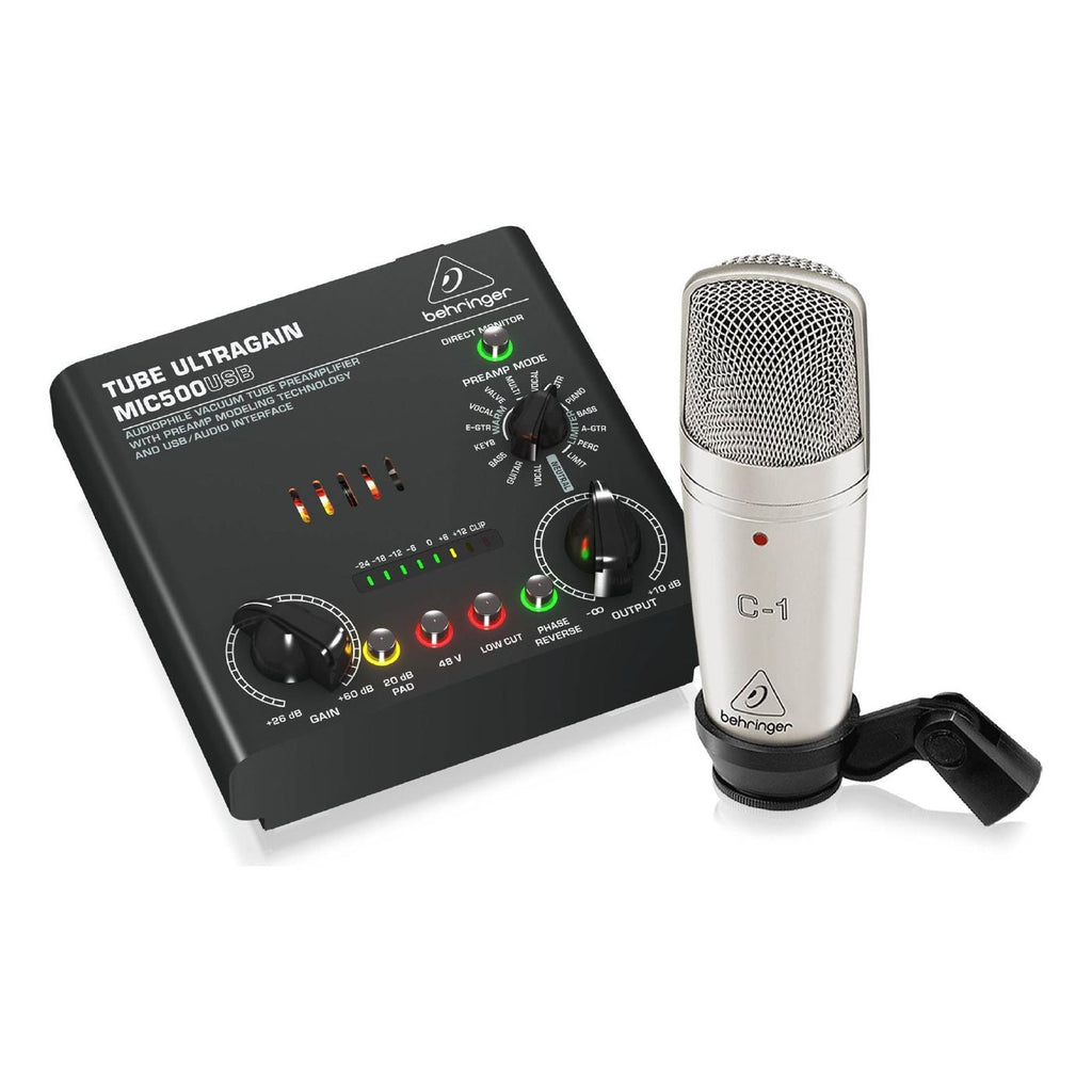 Behringer Voice Studio Recording Bundle