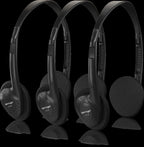 Behringer HO66 Budget 3-Pack Headphones