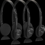 Behringer HO66 Budget 3-Pack Headphones